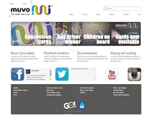 Tablet Screenshot of muvo.co.za